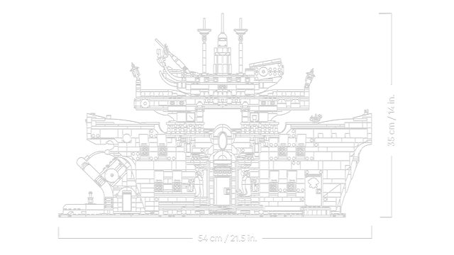 The Baratie Floating Restaurant One Piece LEGO - 6