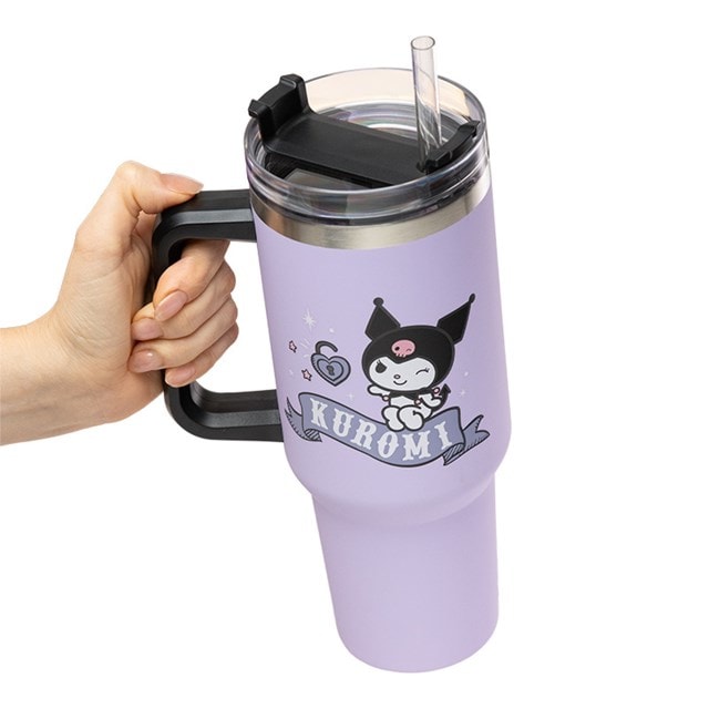 Kuromi Sanrio Metal Travel Mug - 4