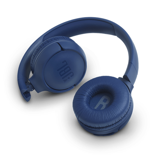 JBL T500BT Blue Bluetooth Headphones - 5