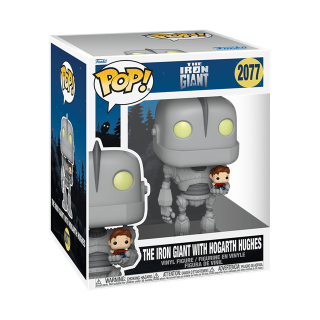 Iron Giant With Hogarth Hughes 2077 Iron Giant Funko Pop Vinyl: Super - 2