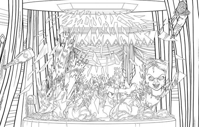 Chucky The Official Colouring Book - 5