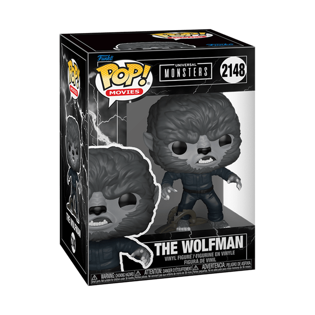 The Wolfman With Trap 2148 Universal Monsters Funko Pop Vinyl - 2