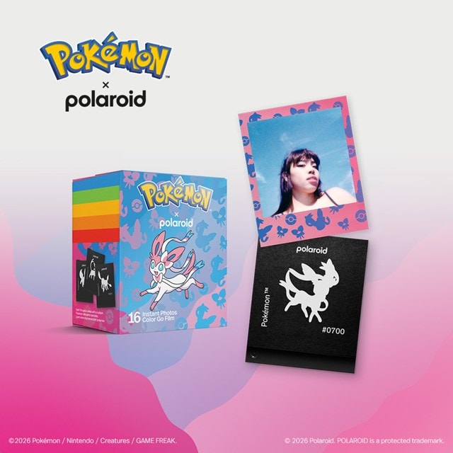 Polaroid Go Colour Pokemon Sylveon Edition Film Double Pack - 6