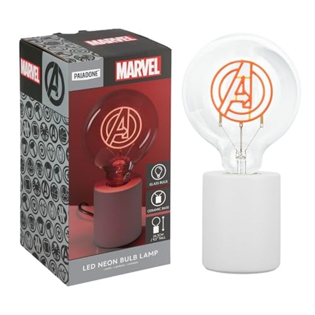 Marvel Avengers LED Neon Bulb Lamp - 3