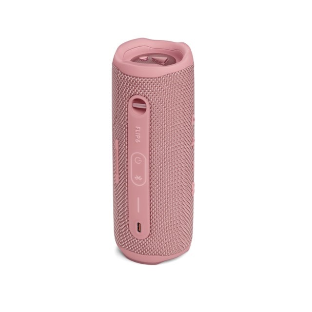 JBL Flip 6 Pink Bluetooth Speaker - 4