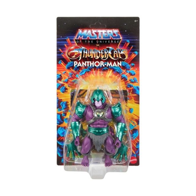Panthor Man Masters Of The Universe Origins X Thundercats Mattel Action Figure - 3