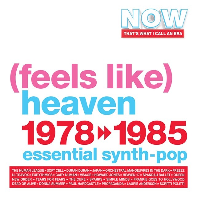 NOW That's What I Call an Era - (FEELS LIKE) HEAVEN: 1978-1985 - Red, Blue, Pink 3LP - 2