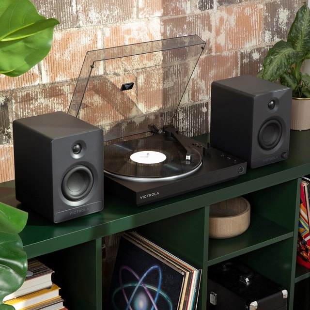 Victrola Automatic Black Bluetooth Turntable - 11