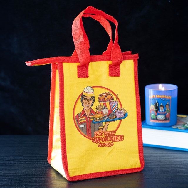 Eat Your Worries Away Steven Rhodes Lunch Bag - 5