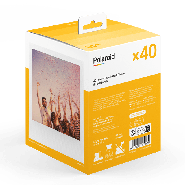 Polaroid i-Type Colour Film x40 Pack - 5