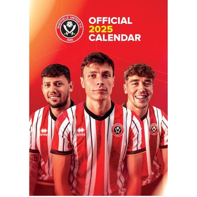 Sheffield United FC 2025 Calendar A3 - 1