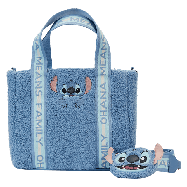 Plush Tote Bag With Coin Bag Lilo & Stitch Loungefly - 1
