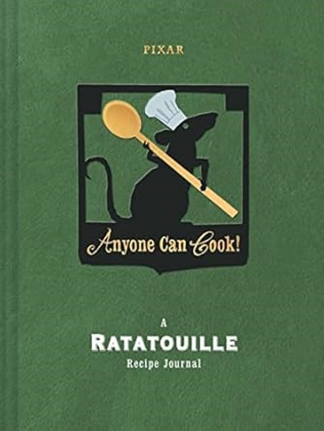 Anyone Can Cook Ratatouille Recipe Hardback Notebook - 1