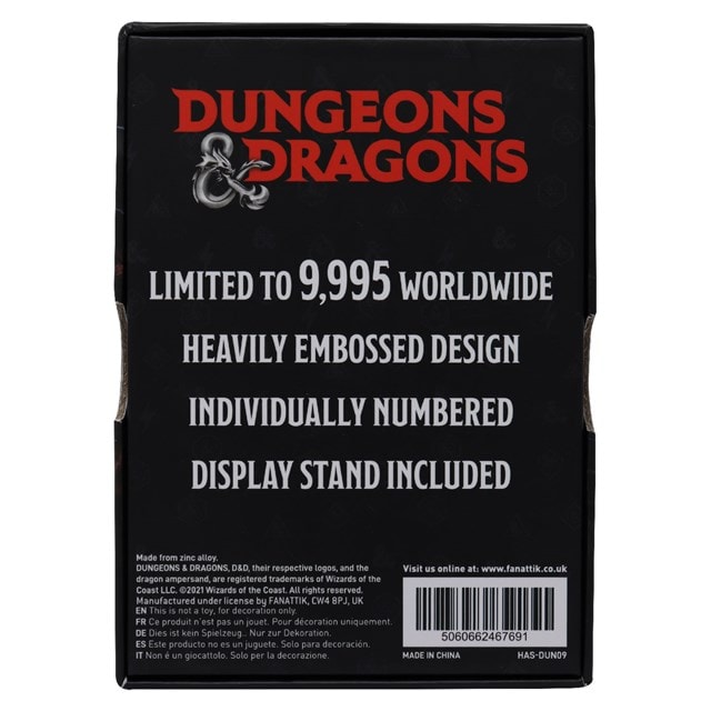 Monster Manual Ingot: Dungeons & Dragons Collectible - 5
