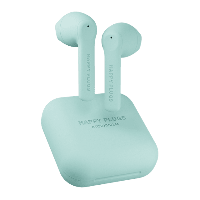 Happy Plugs Air 1 Go Mint True Wireless Bluetooth Earphones - 1