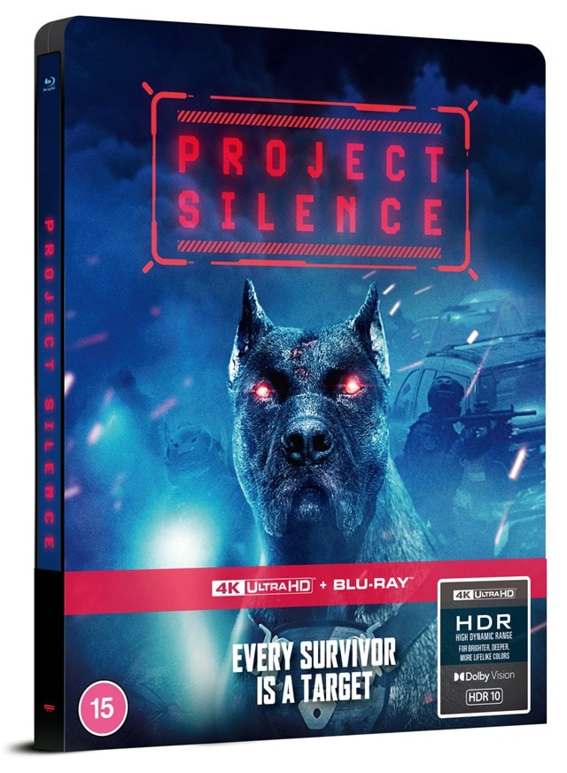 Project Silence Limited Edition 4K Ultra HD Steelbook - 2