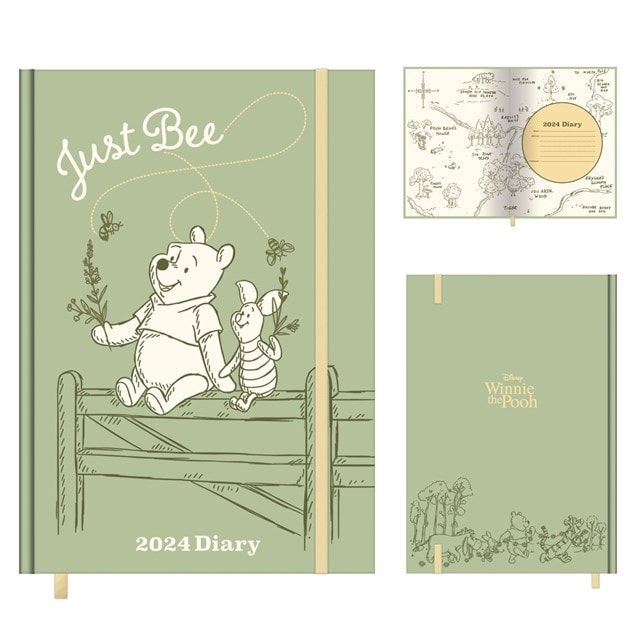 Just Bee Winnie The Pooh 2024 Diary Stationery Free shipping over