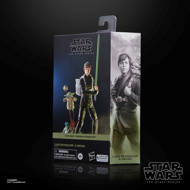 Luke Skywalker & Grogu Hasbro Star Wars The Black Series The Book of Boba Fett Action Figures - 6