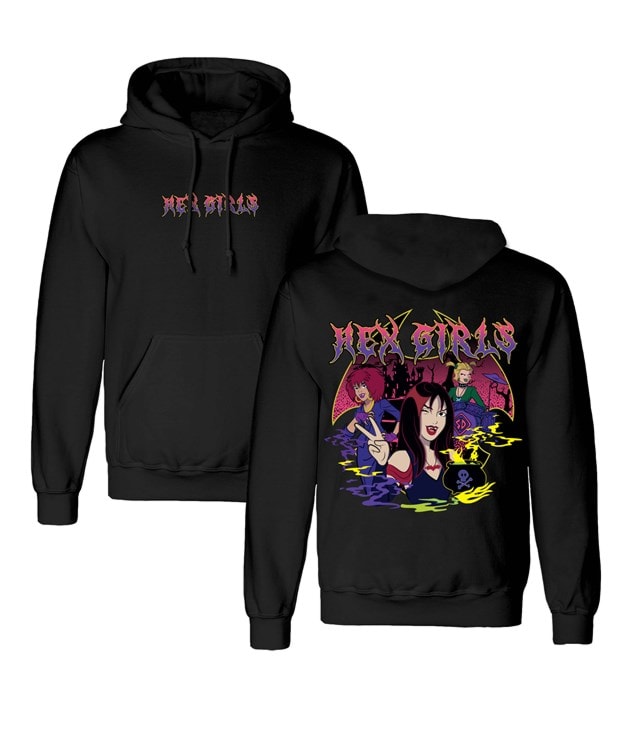 Cauldron Hex Girls Black Hoodie (Small) - 1