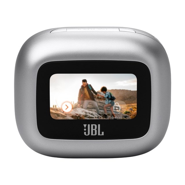 JBL Live Flex 3 Silver Noise Cancelling True Wireless Bluetooth Earphones - 3