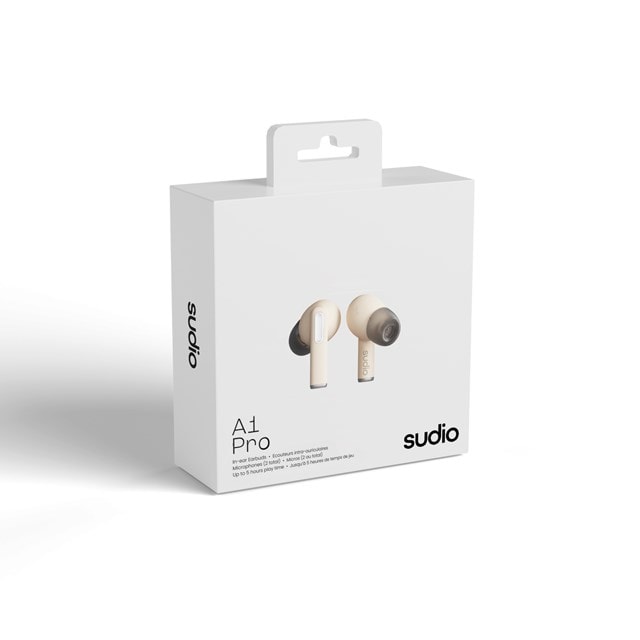 Sudio A1 Pro Sand Active Noise Cancelling True Wireless Bluetooth Earphones - 4