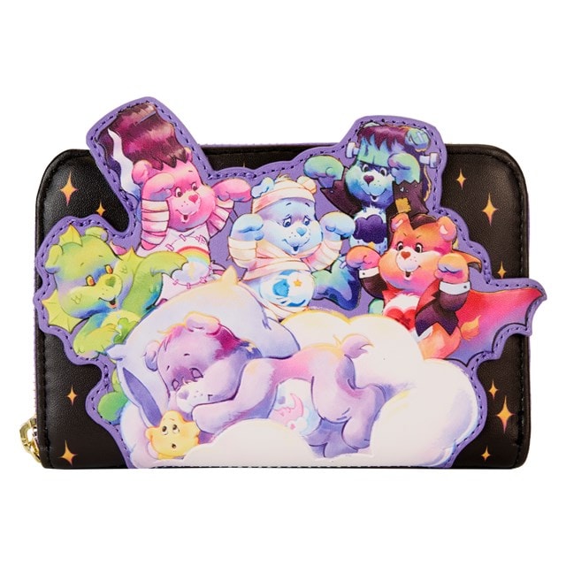 Care Bears x Universal Monsters Scary Dreams Zip Around Loungefly Wallet - 1