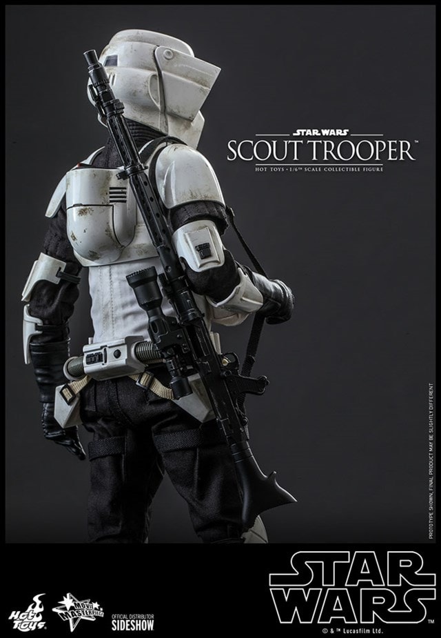 1:6 Imperial Scout Trooper - Star Wars: Return Of The Jedi Hot Toys Figure - 6