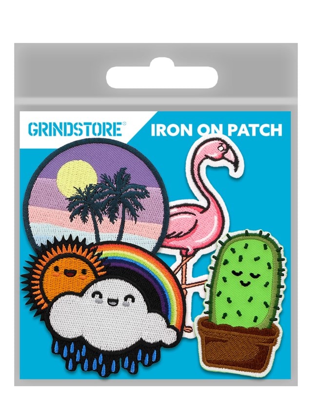 Summer Vibes Iron On Patch Pack - 1