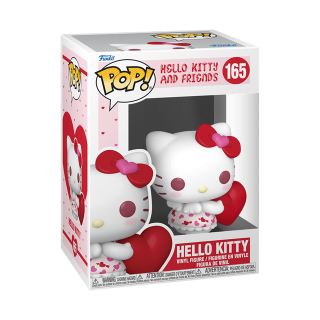Hello Kitty (Valentine Heart Outfit) 165 Sanrio Valentines Day Funko Pop Vinyl - 2