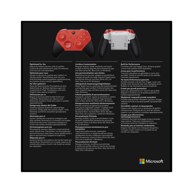 Xbox Elite Wireless Controller Series 2 - Core Edition (Red) - 6