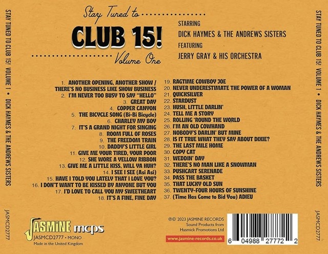 Stay Tuned to Club 15! Volume 1 - 1