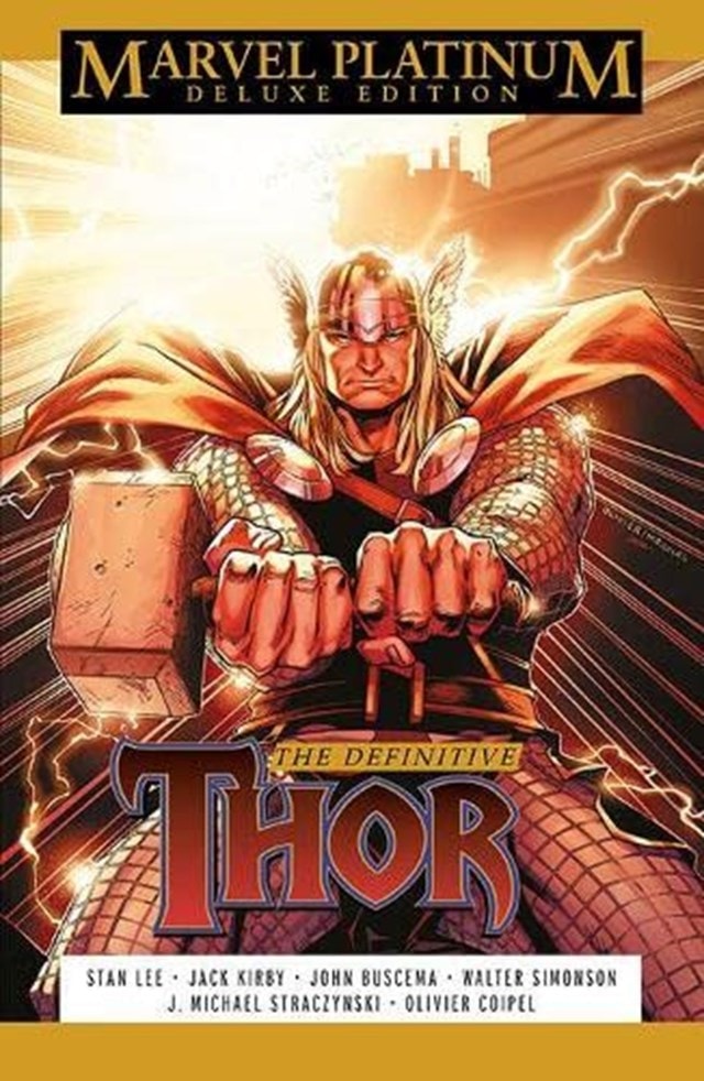 Marvel Platinum Deluxe Edition Definitive Thor Marvel Graphic Novel - 1