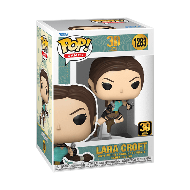 Lara Croft 30th Anniversary 1283 Tomb Raider Funko Pop Vinyl - 2
