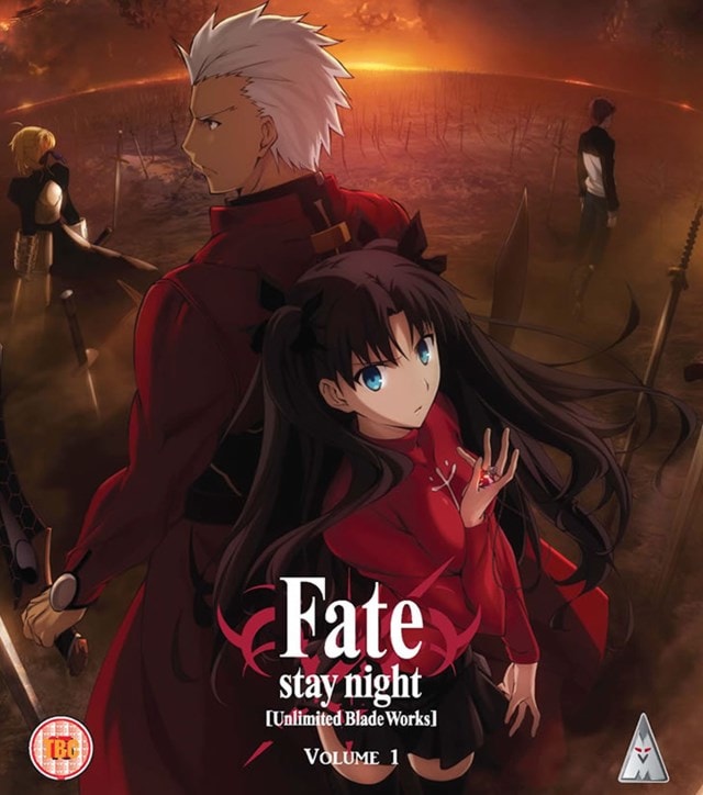 Fate/stay Night: Unlimited Blade Works - Part 1 | Blu-ray | Free shipping  over £20 | HMV Store