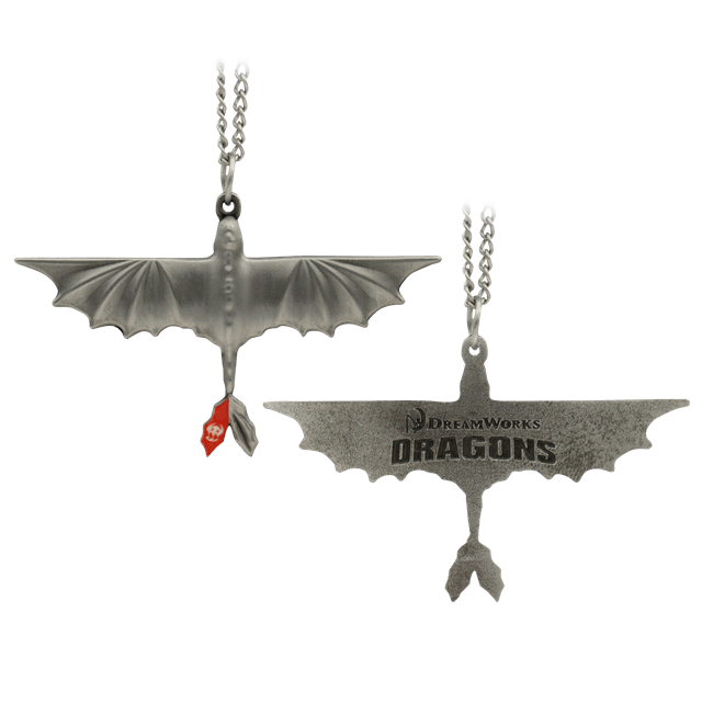 Limited Edition Toothless Necklace How To Train Your Dragon Jewellery - 3