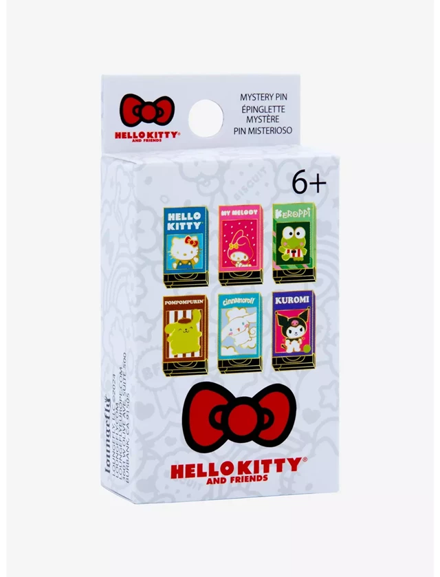 Sanrio VHS Tape hmv Exclusive Loungefly Mystery Pins - 2