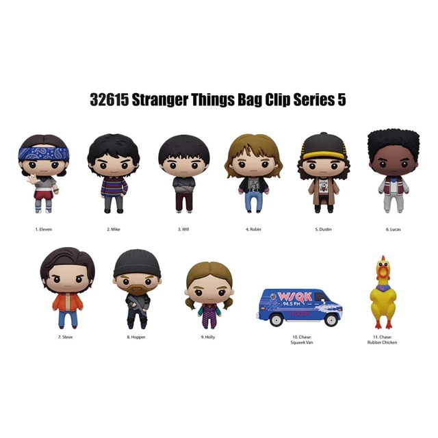 Stranger Things Series 5 Bag Clip - 2