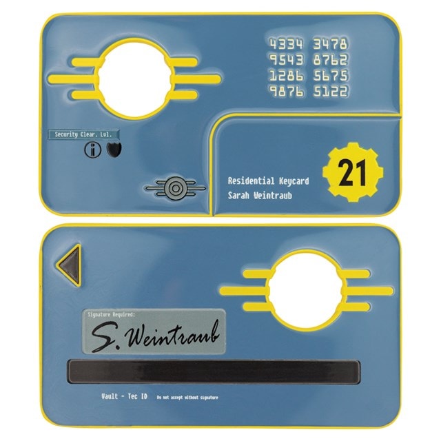 New Vegas Vault 21 Fallout Replica Security Keycard - 2
