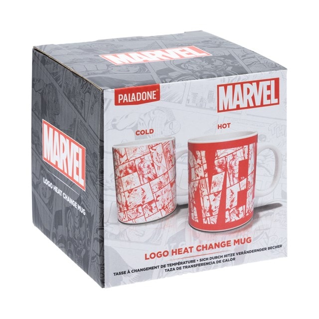 Marvel Logo Heat Change Mug - 3