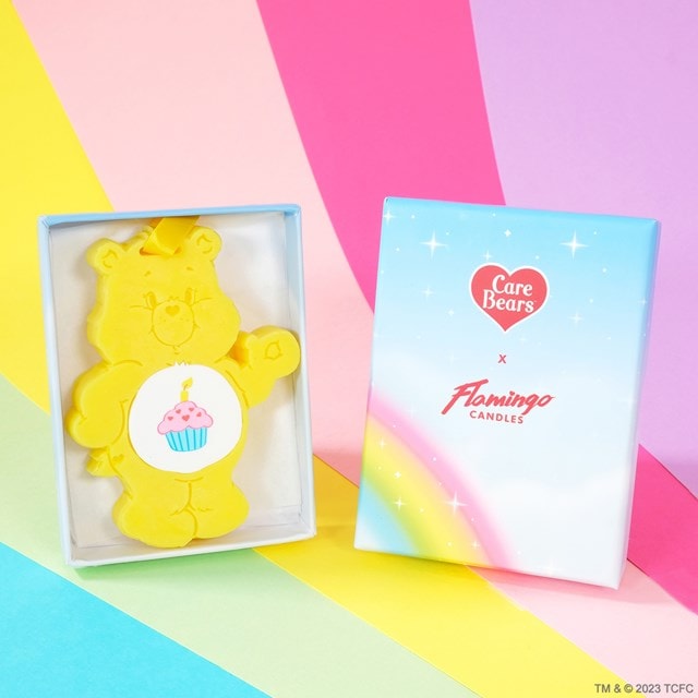 Cute Cupcake Birthday Bear Scent Shape Care Bears x Flamingo Candle - 2
