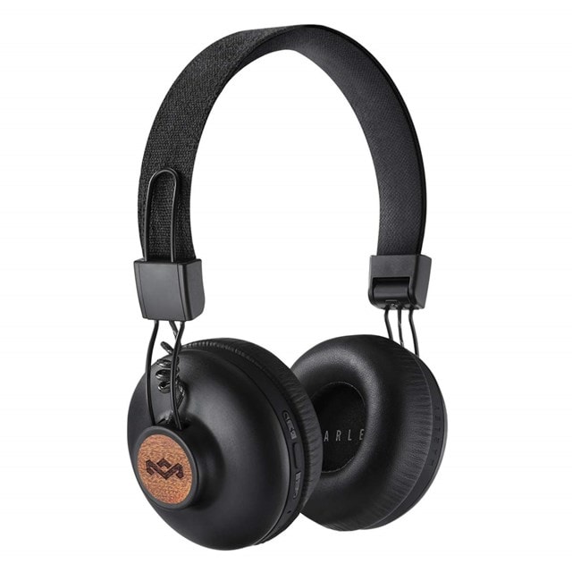 House Of Marley Positive Vibration 2 Signature Black Bluetooth Headphones - 1