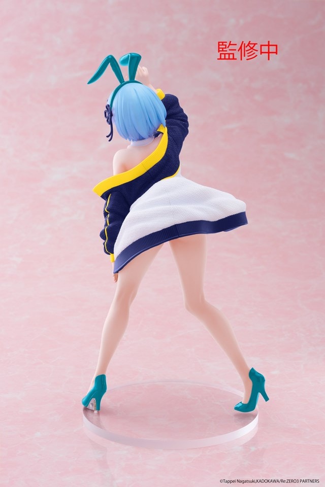 Rem Re:Zero Starting Life In Another World Jacket Bunny Version Taito Figure - 2