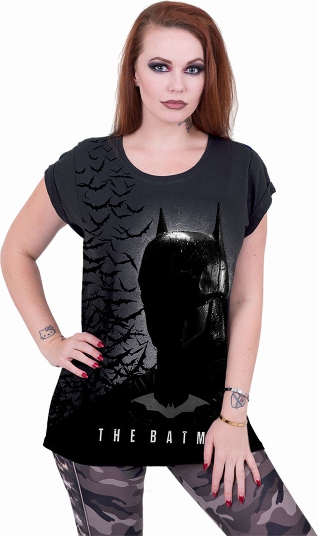 Batman Shadow Bats Ladies Tee (Extra Large) - 2