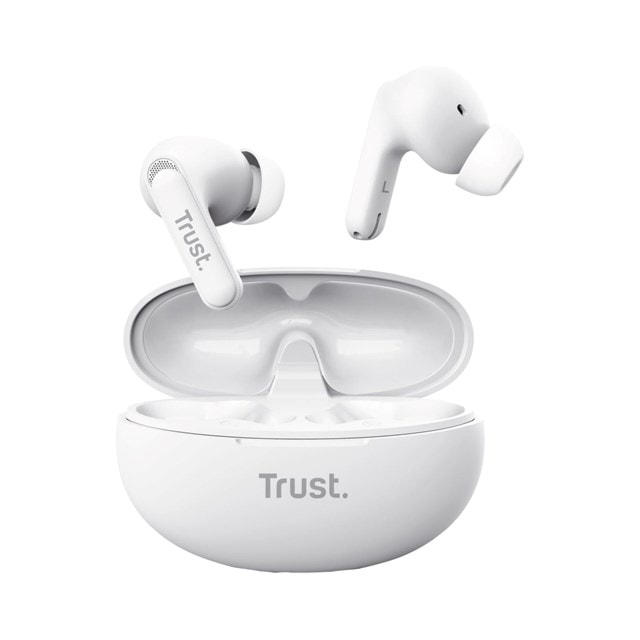 Trust Yavi White Noise Cancelling True Wireless In-Ear Bluetooth Earphones - 11