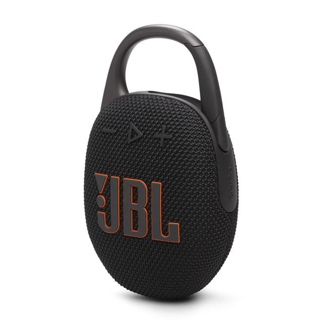 JBL Clip 5 Black Bluetooth Speaker - 1