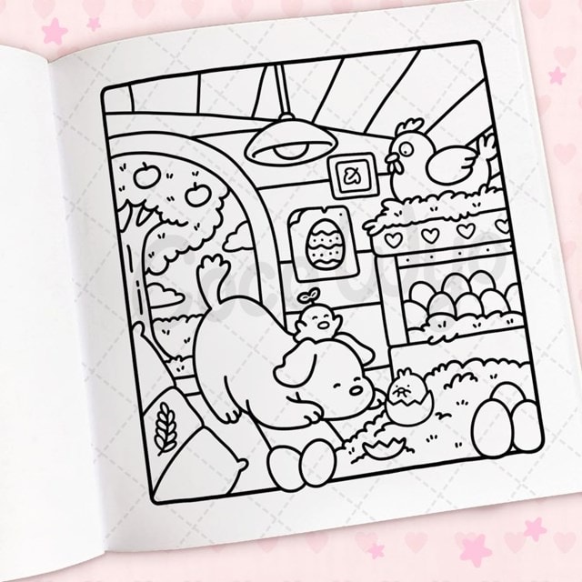 Cozy Cuties Cute & Comfy Colouring Book By Coco Wyo - 6