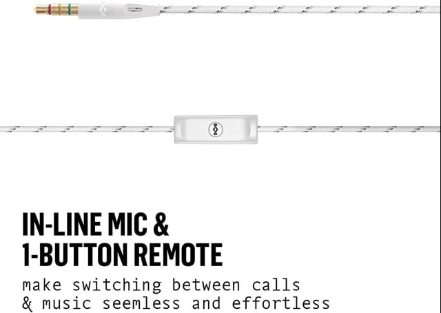 House Of Marley Uplift 2.0 Silver Earphones W/Mic - 3