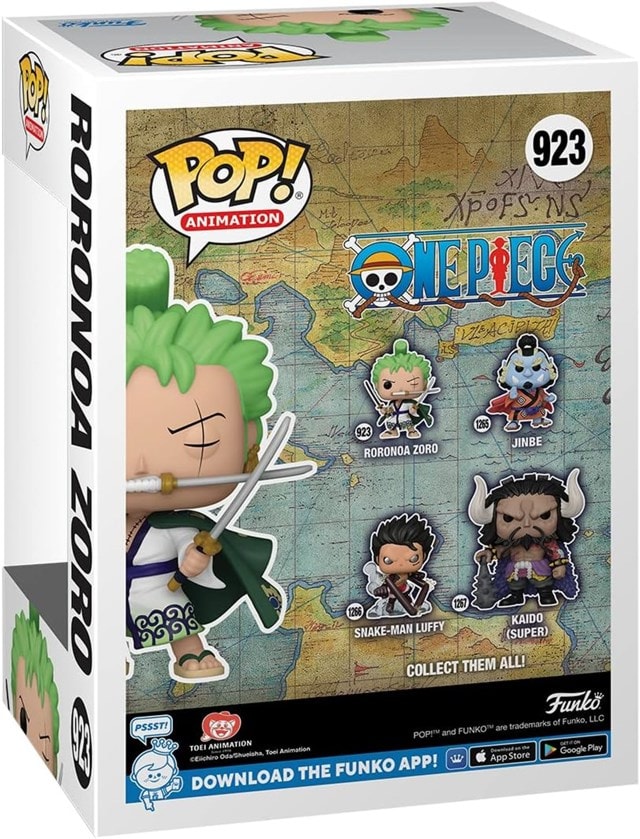 Roronoa Zoro 923 One Piece  Funko Pop Vinyl - 3