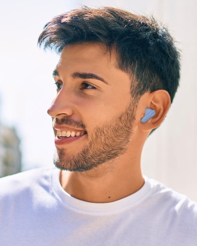 Mixx Audio StreamBuds Switch S7 Sky Blue True Wireless Bluetooth Earphones - 5