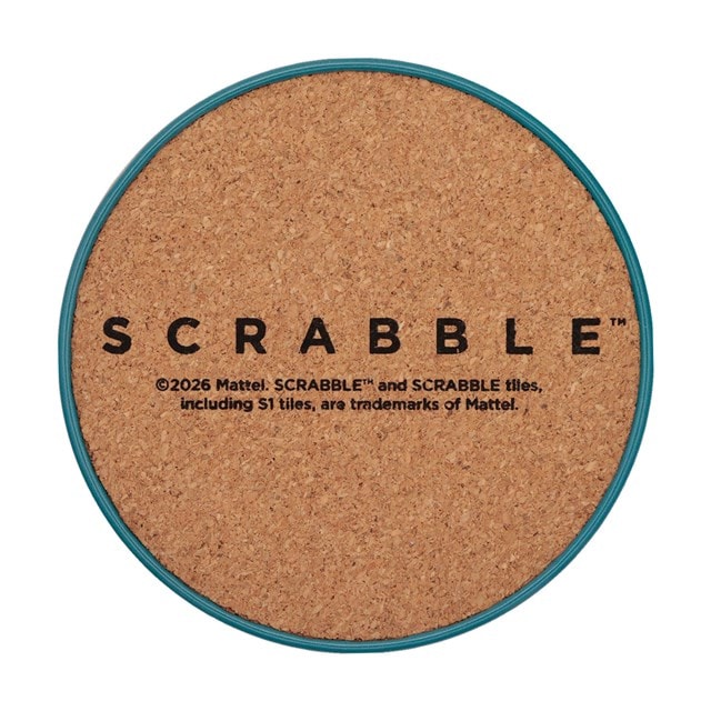 Scrabble Set Of 4 Coasters - 6